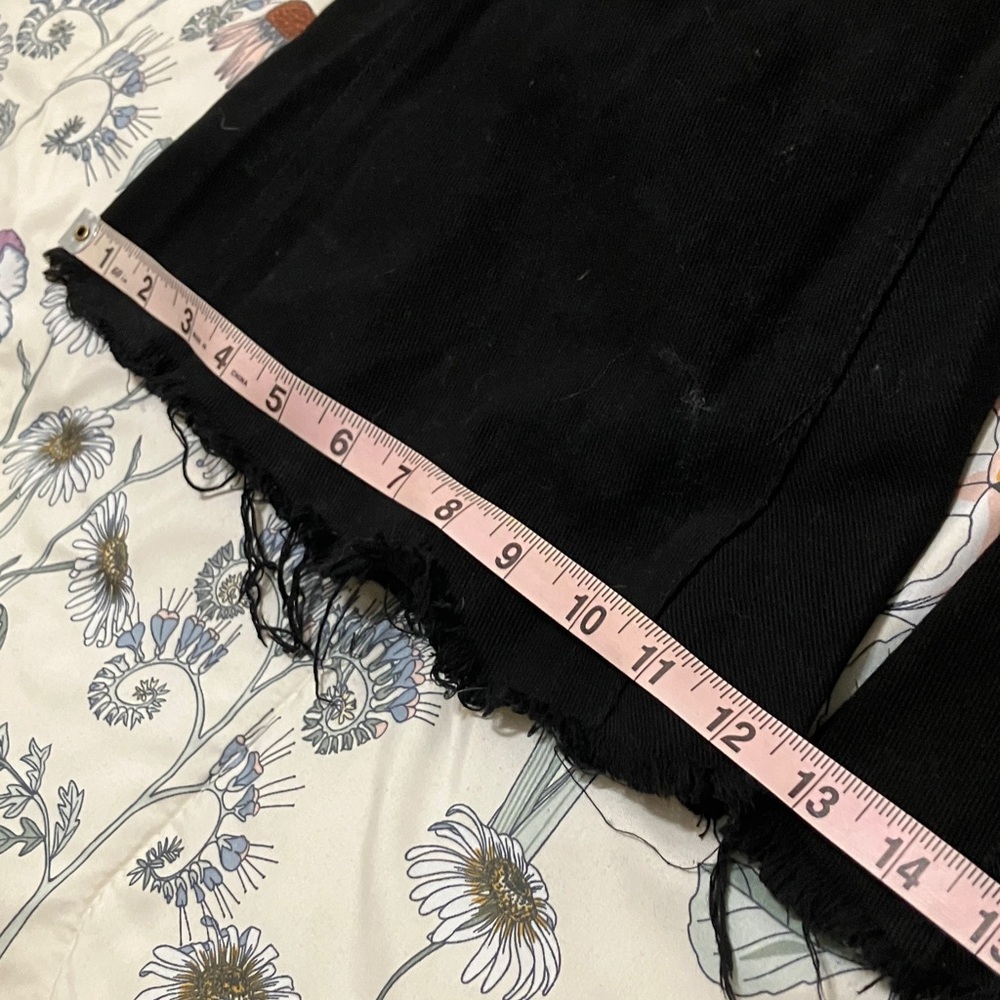Black Women's Jeans Overalls - Picture 4 of 6